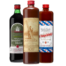 Juttertje Texelse kruidenbitter, It Pompeblêdsje kruidenlikeur of Haachje kruiden